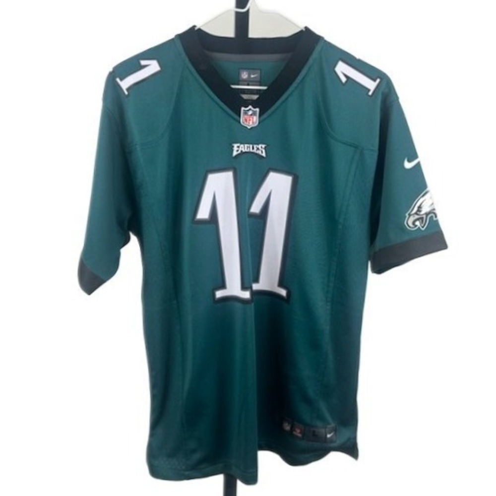 Nike Philadelphia Eagles Carson Wentz 11‎ Jersey Youth Size Large On Field NFL
